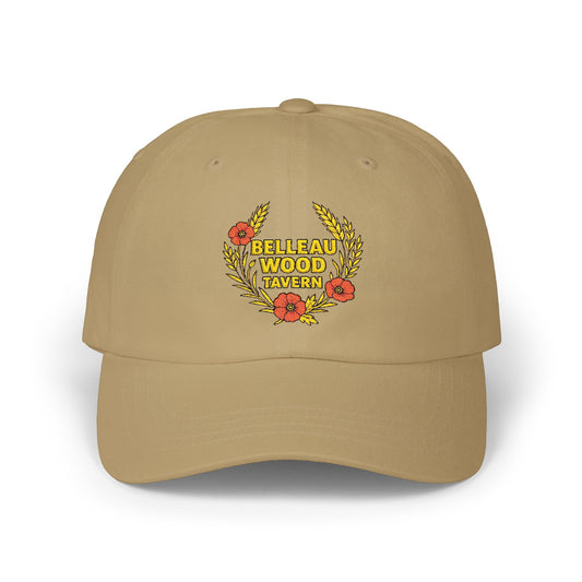 Beefcake Woodcycles Floral Logo Dad Cap