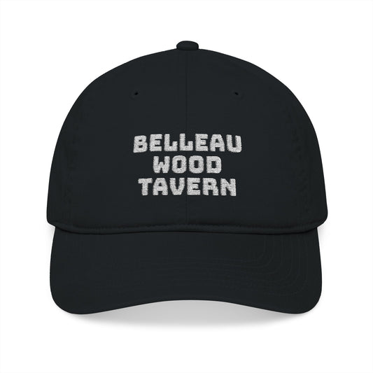 Belleau Wood Tavern Hat with SC Logo Embroidered Baseball Cap (Black Grey)