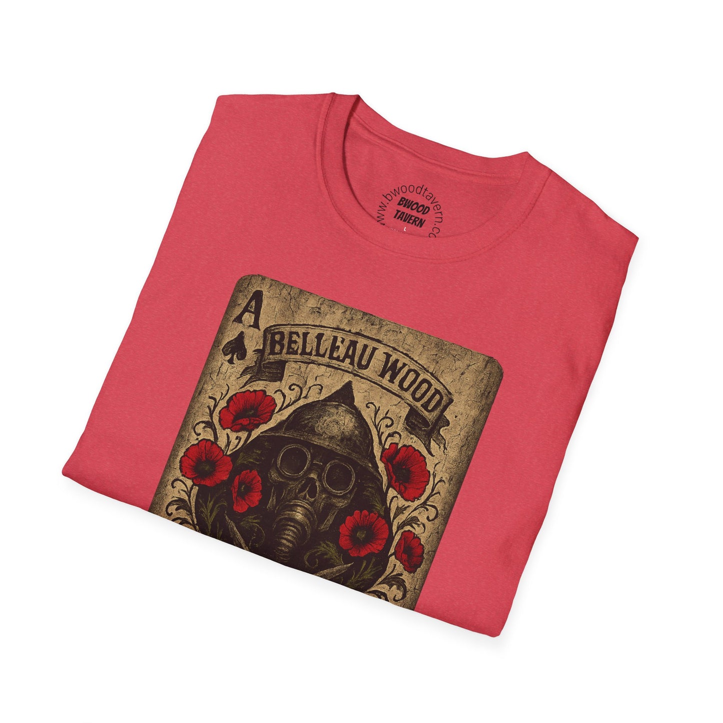 Ace of Spades Skull Unisex Softstyle T-Shirt