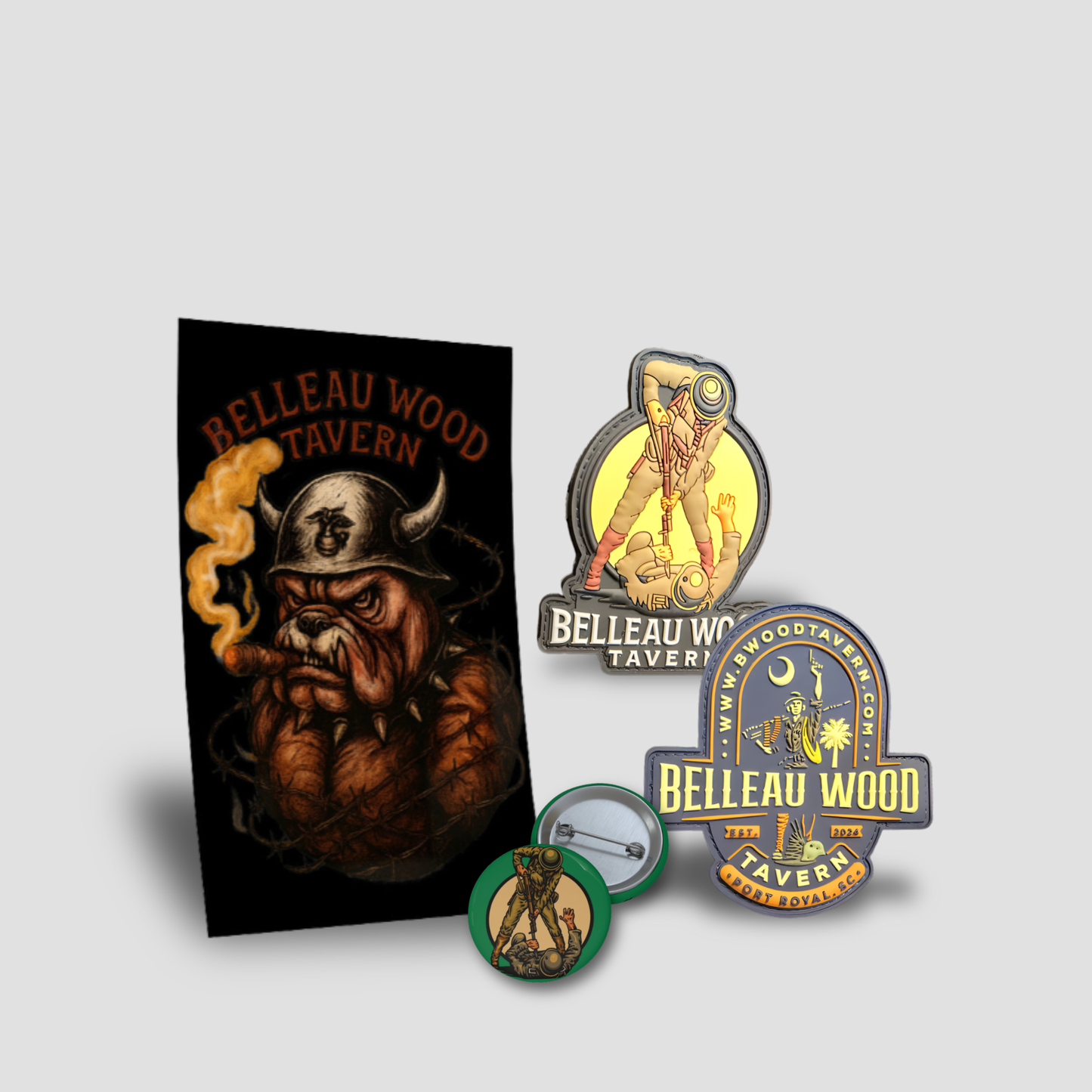 Iron Mike, Jack Pin & Bulldog Decal Bundle