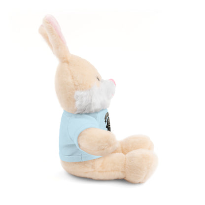 Personalized Stuffed Animal with Belleau Wood Skull T-Shirt Design