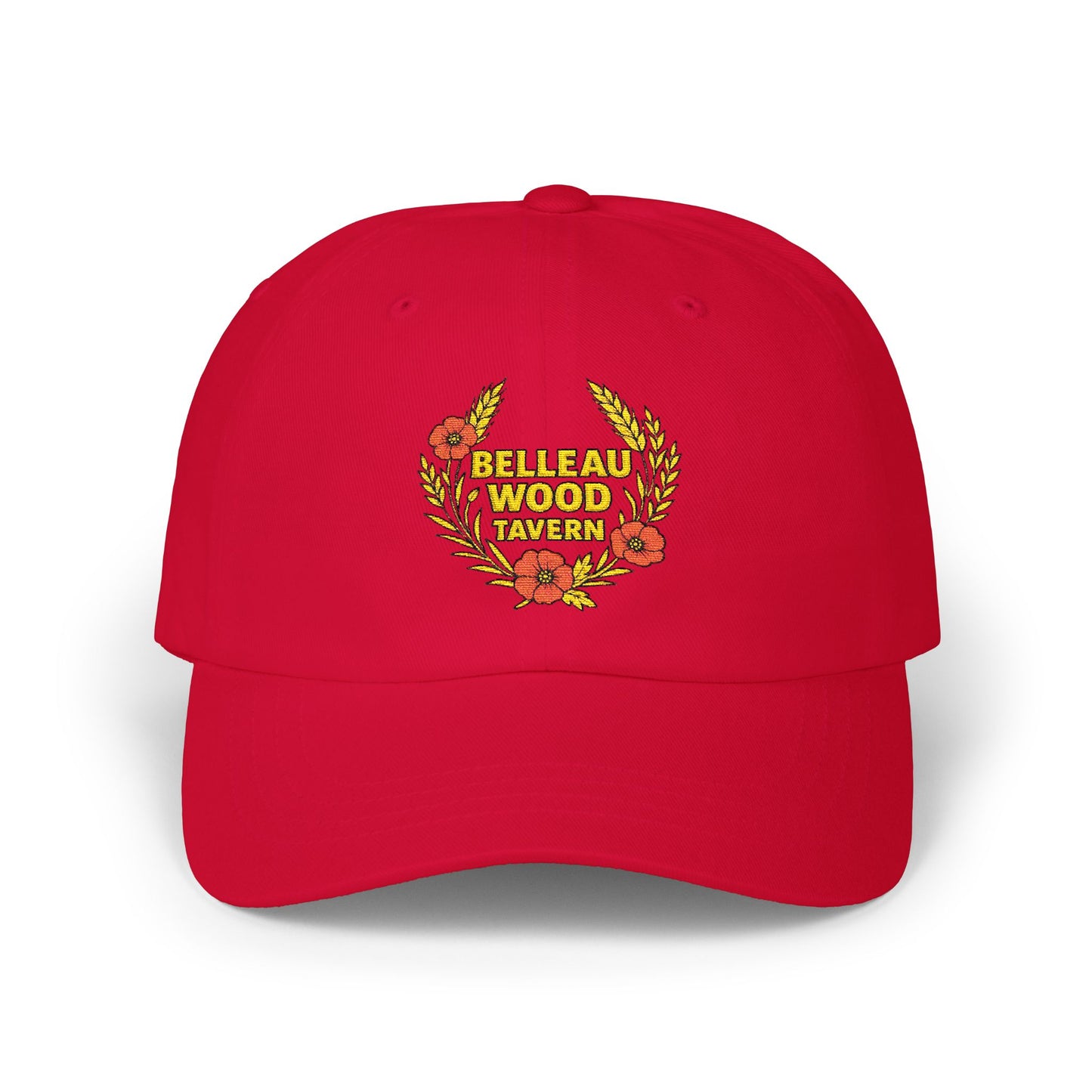 Beefcake Woodcycles Floral Logo Dad Cap