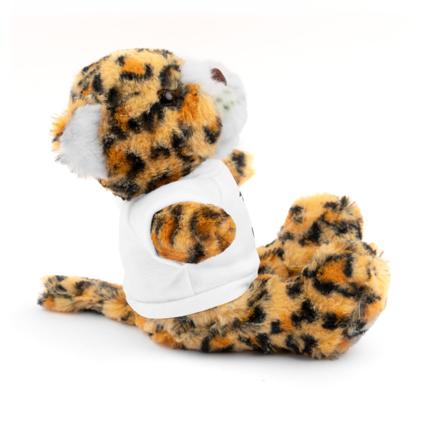 Personalized Stuffed Animal with Belleau Wood Skull T-Shirt Design