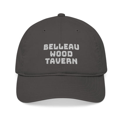 Belleau Wood Tavern Hat with SC Logo Embroidered Baseball Cap (Black Grey)