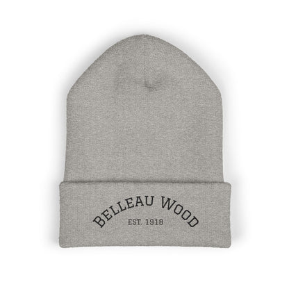 Belleau Wood Classic Cuffed Beanie - Embroidered Winter Hat