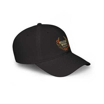 Belleau Wood Tavern Low Profile Baseball Cap — Vintage Wreath Logo Hat
