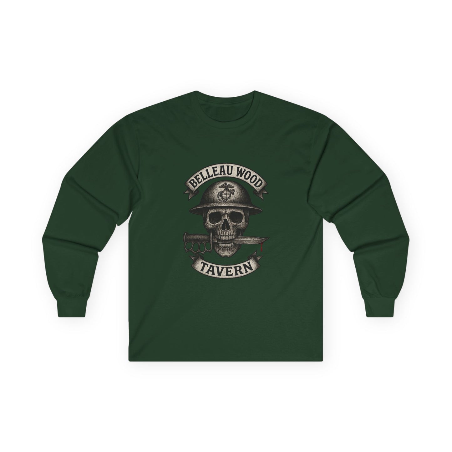 Skull Dagger- Sons of Bitches -Belleau Wood Tavern Long Sleeve Tee