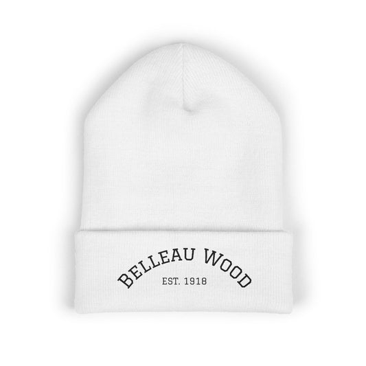 Belleau Wood Classic Cuffed Beanie - Embroidered Winter Hat