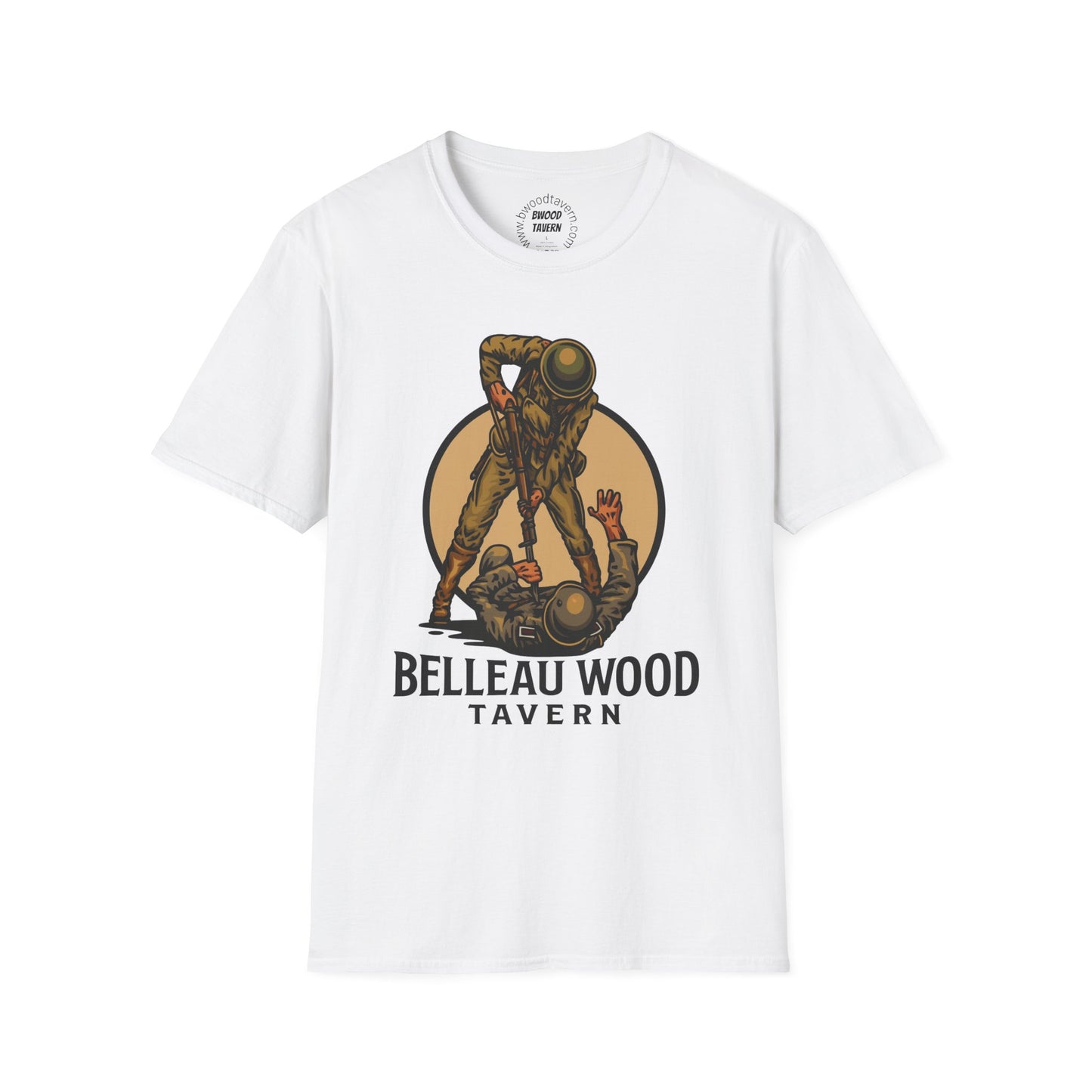 Marine Bayonetting Hun Unisex Softstyle T-Shirt