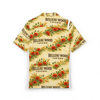 Belleau Wood Tavern Floral Hawaiian Shirt