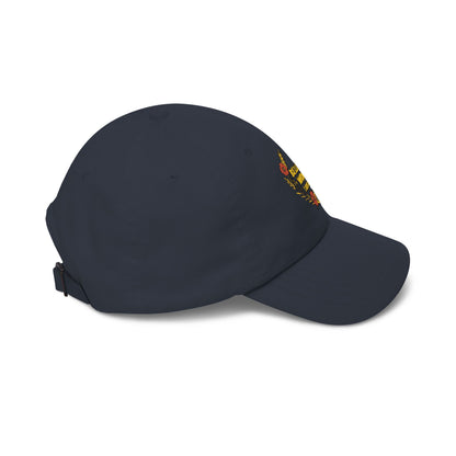 Beefcake Woodcycles Floral Logo Dad Cap
