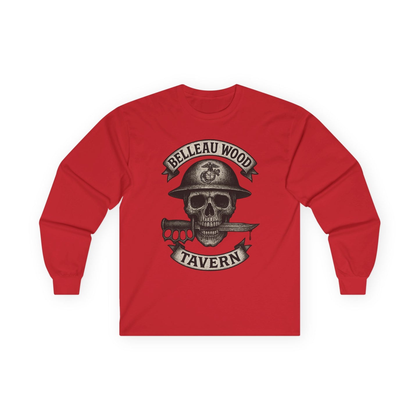 Skull Dagger- Sons of Bitches -Belleau Wood Tavern Long Sleeve Tee