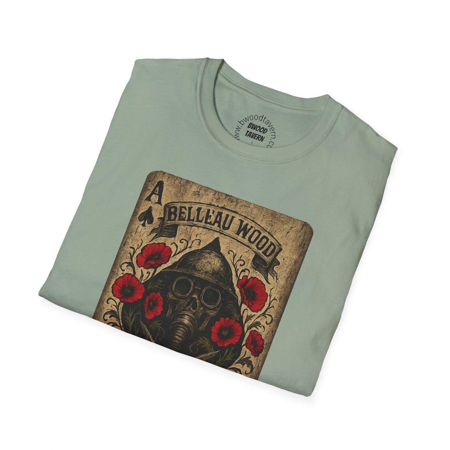 Ace of Spades Skull Unisex Softstyle T-Shirt