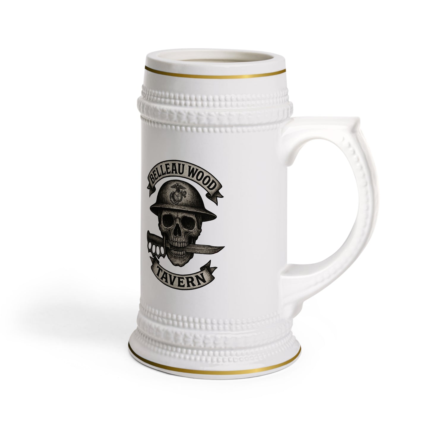 Skull - Thirst Quenched by Enemy Tears Beer Stein Mug