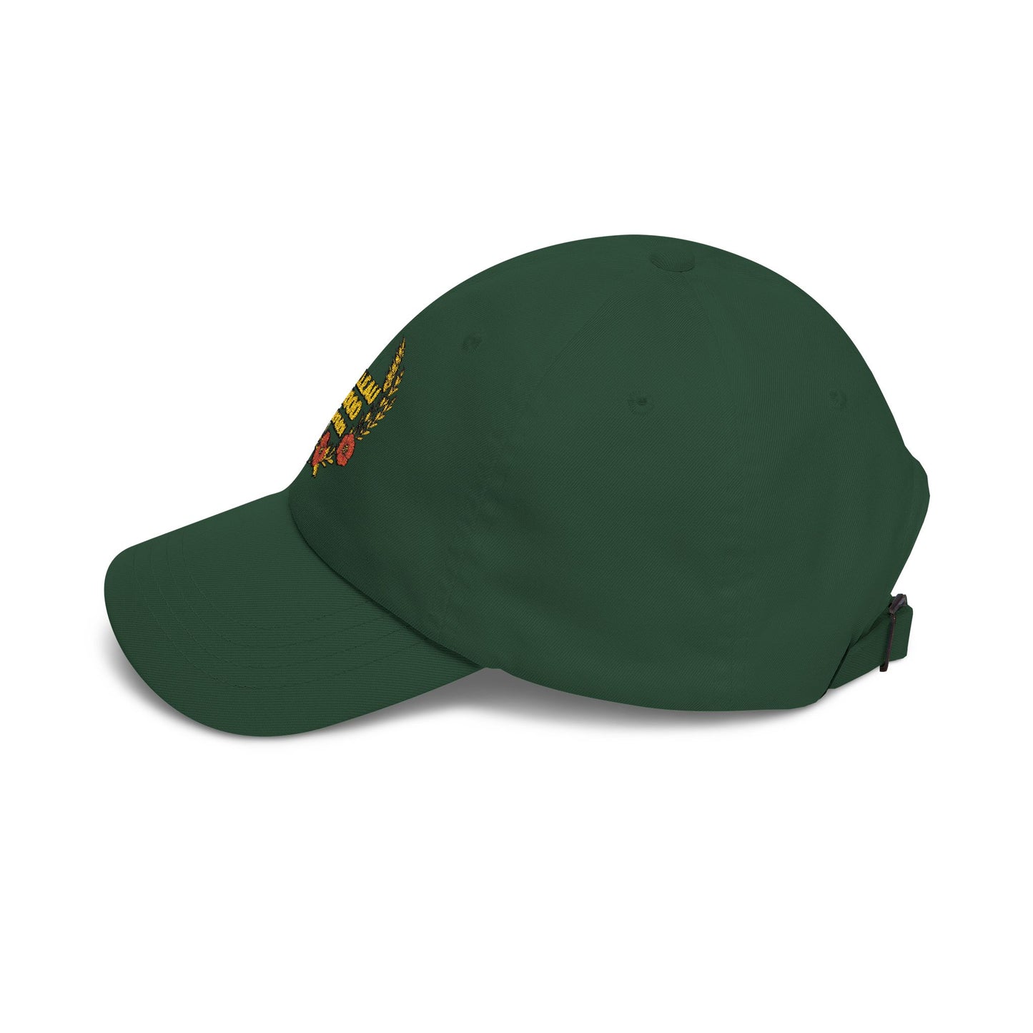 Beefcake Woodcycles Floral Logo Dad Cap