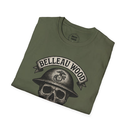 Skull with Bayonet Unisex Softstyle T-Shirt