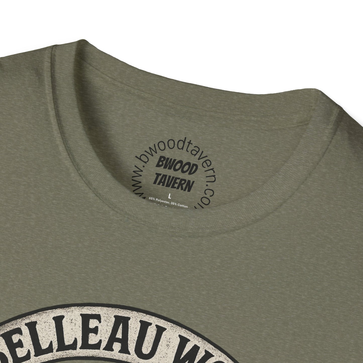 Skull with Bayonet Unisex Softstyle T-Shirt