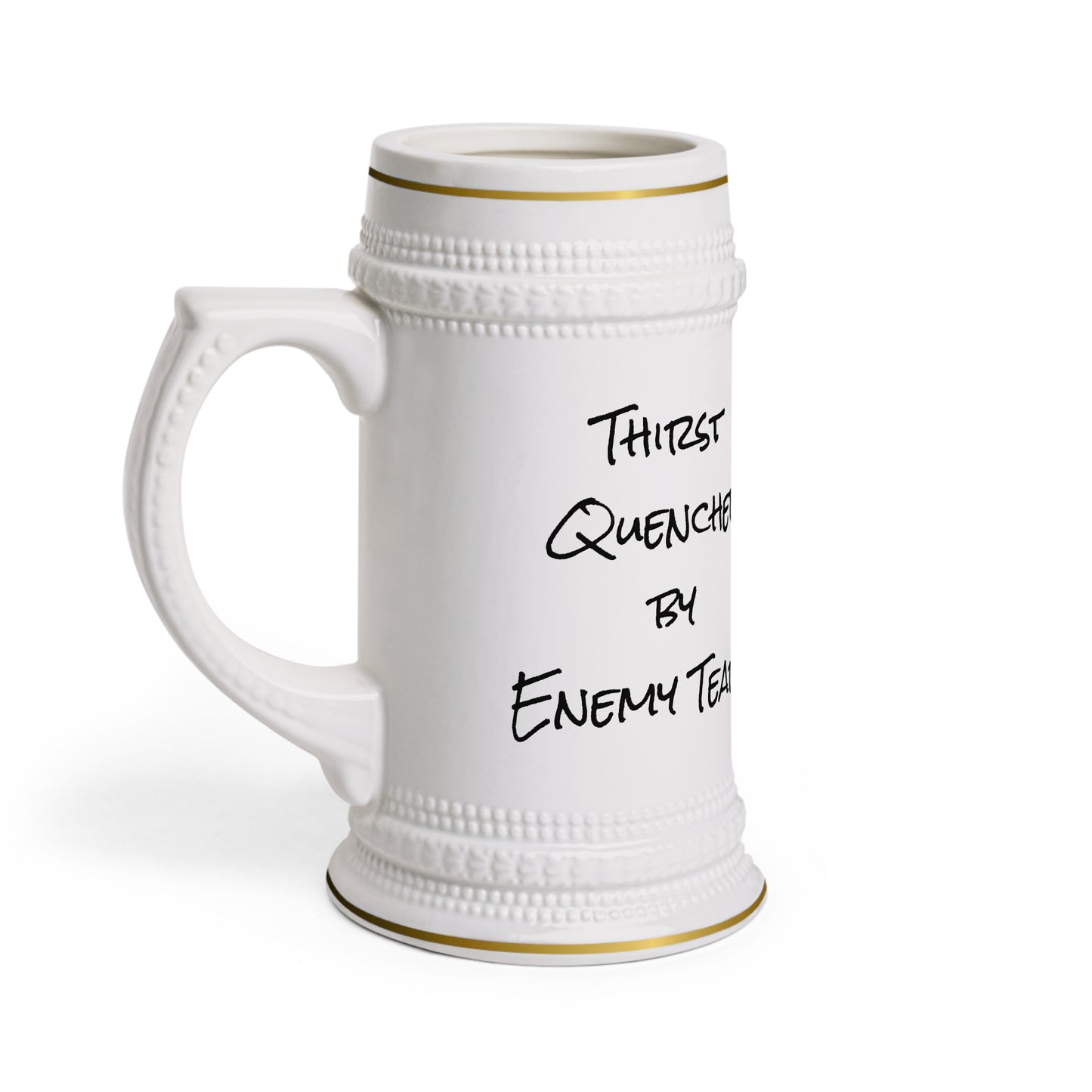Skull - Thirst Quenched by Enemy Tears Beer Stein Mug