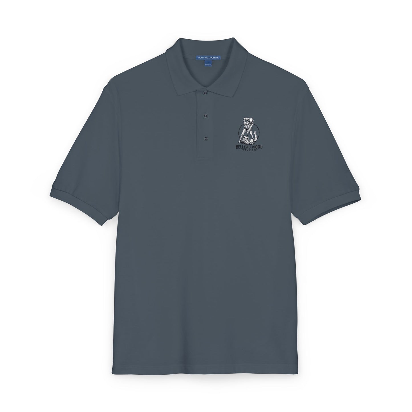 Belleau Wood Tavern USMC Bayoneting The Hun  Unisex Polo Shirt