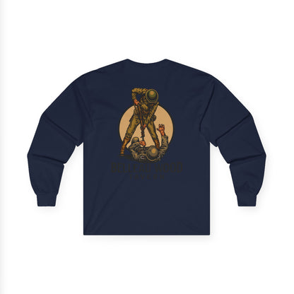The Jack (Back) -Belleau Wood Tavern Long Sleeve Tee - Unisex Ultra Cotton Shirt