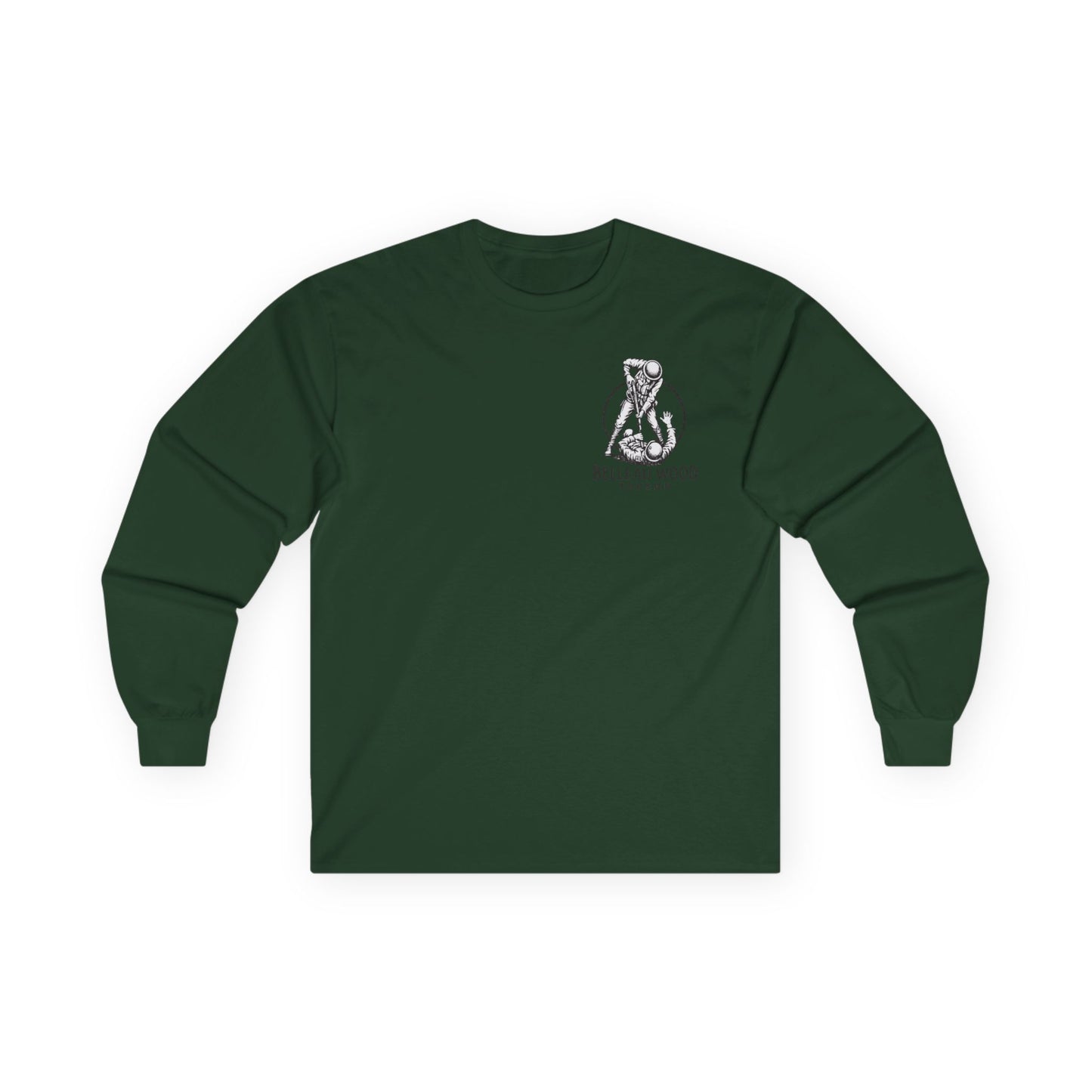 Beer Flag (Back) -Belleau Wood Tavern Long Sleeve Tee - Unisex Ultra Cotton Shirt
