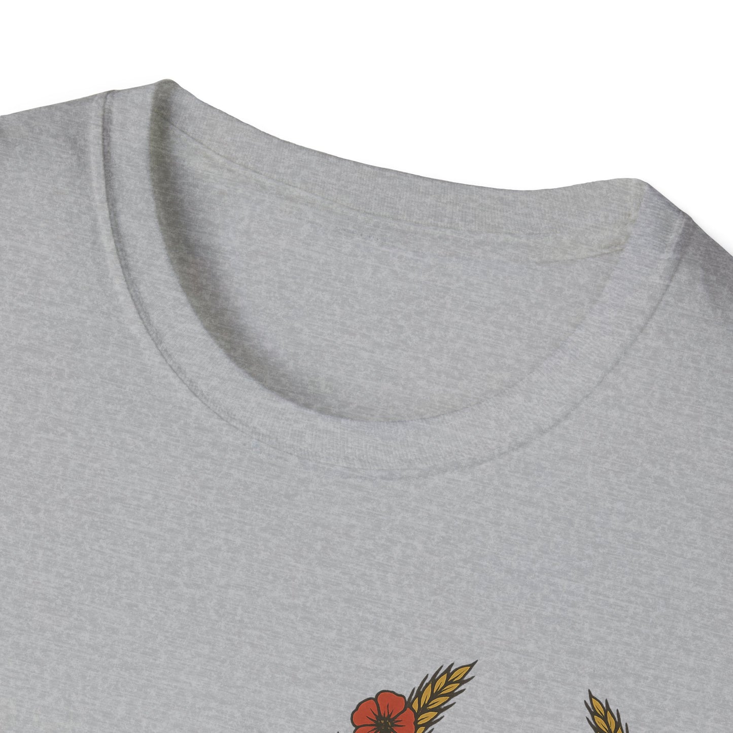 Belleau Wood Tavern – Wheat & Poppies Wreath Tee Stacking Bodies