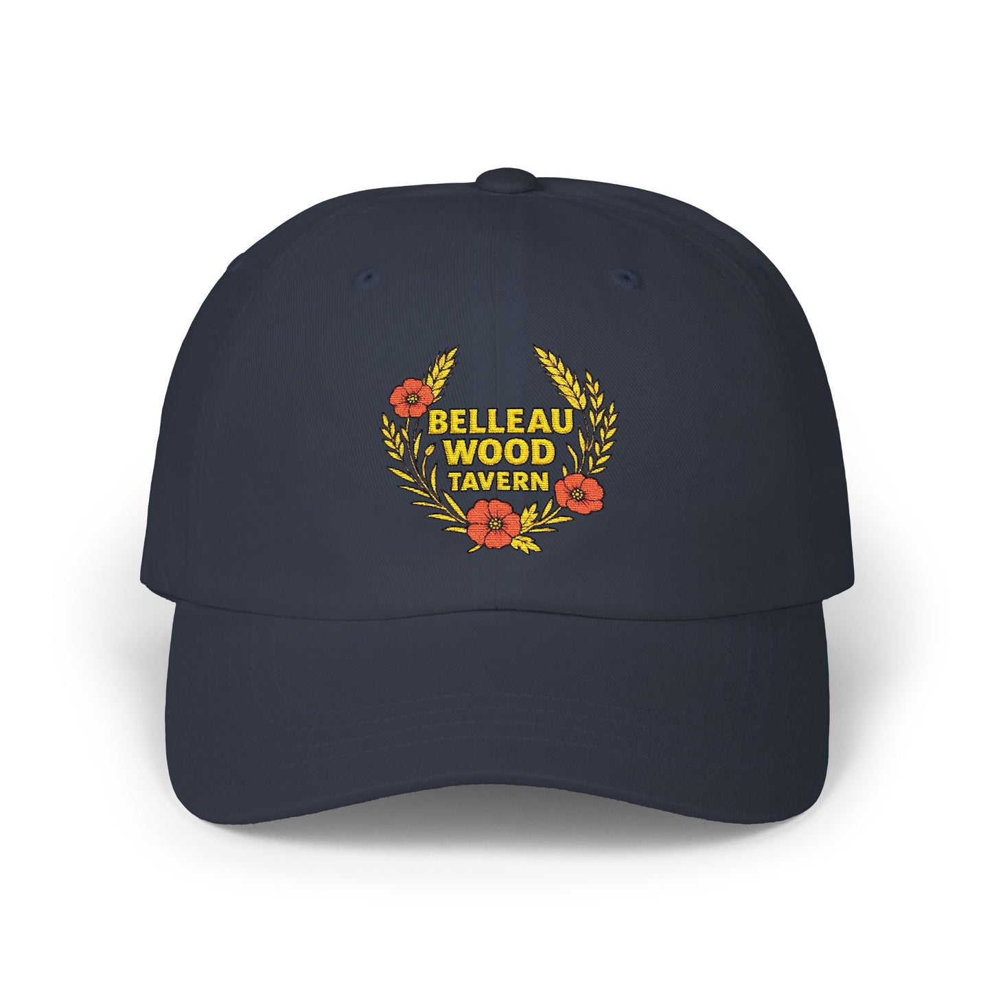 Beefcake Woodcycles Floral Logo Dad Cap