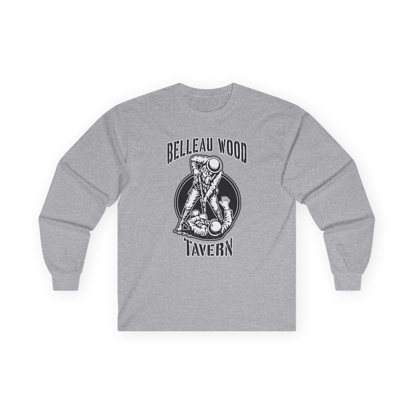 BWT Jack - Thirst Quenched By Enemy Tears Belleau Wood Tavern Long Sleeve Tee