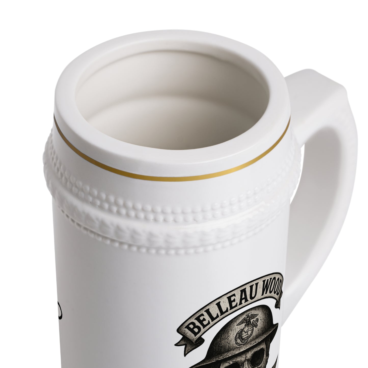 Skull - Thirst Quenched by Enemy Tears Beer Stein Mug