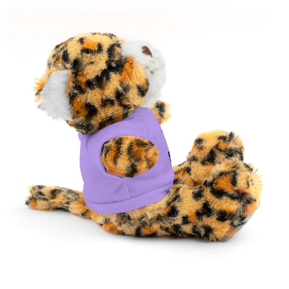 Personalized Stuffed Animal with Belleau Wood Skull T-Shirt Design