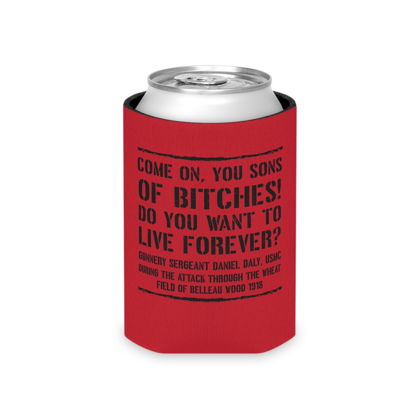 Devil Dog Coozie