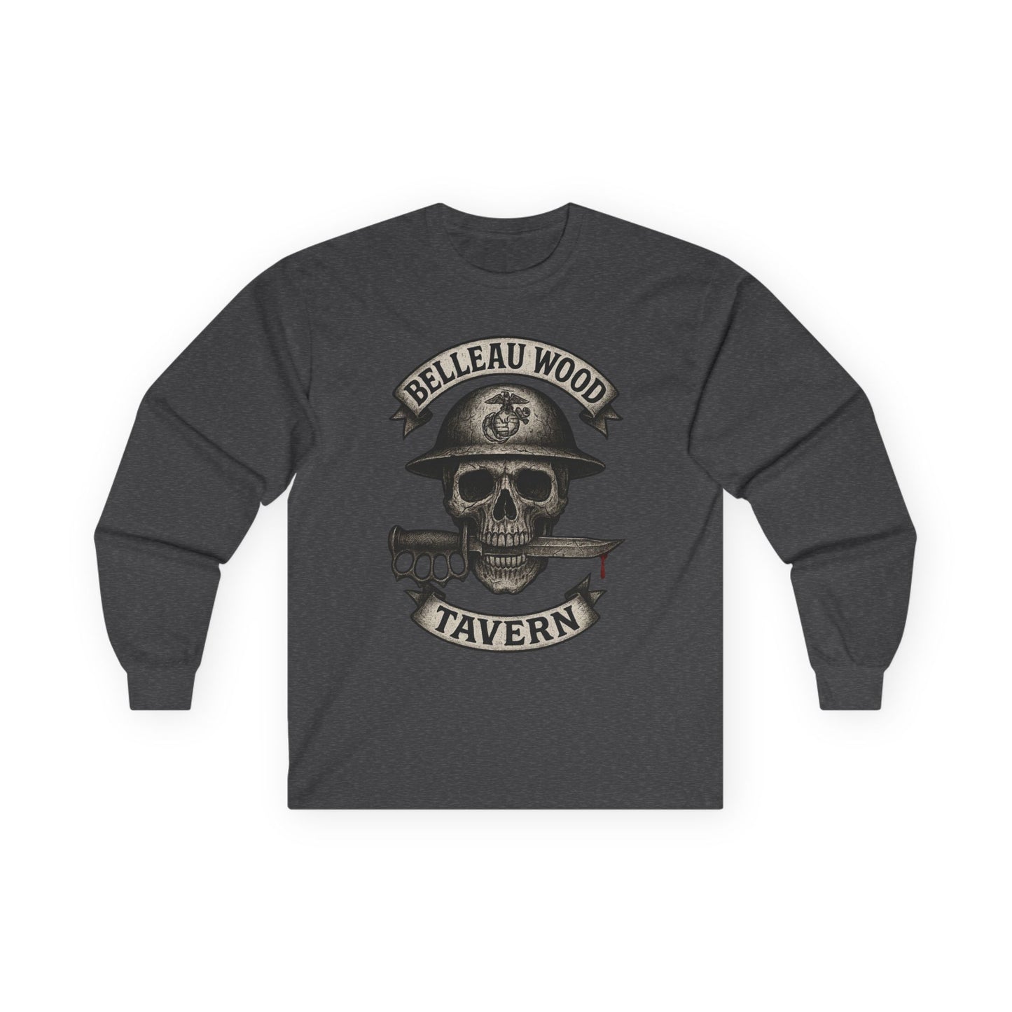 Skull Dagger- Sons of Bitches -Belleau Wood Tavern Long Sleeve Tee