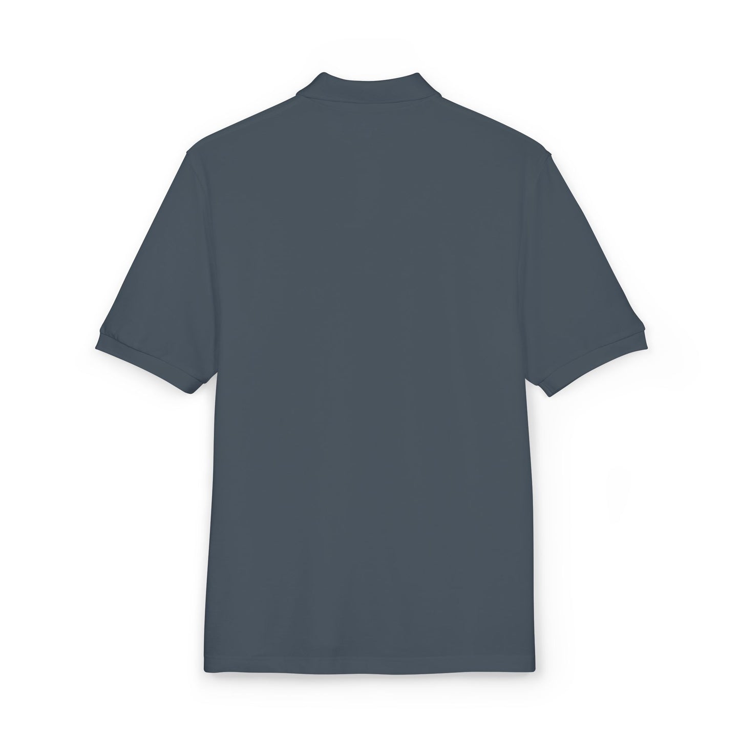 Embroidered Belleau Wood Tavern USMC Skull Helmet Unisex Polo Shirt