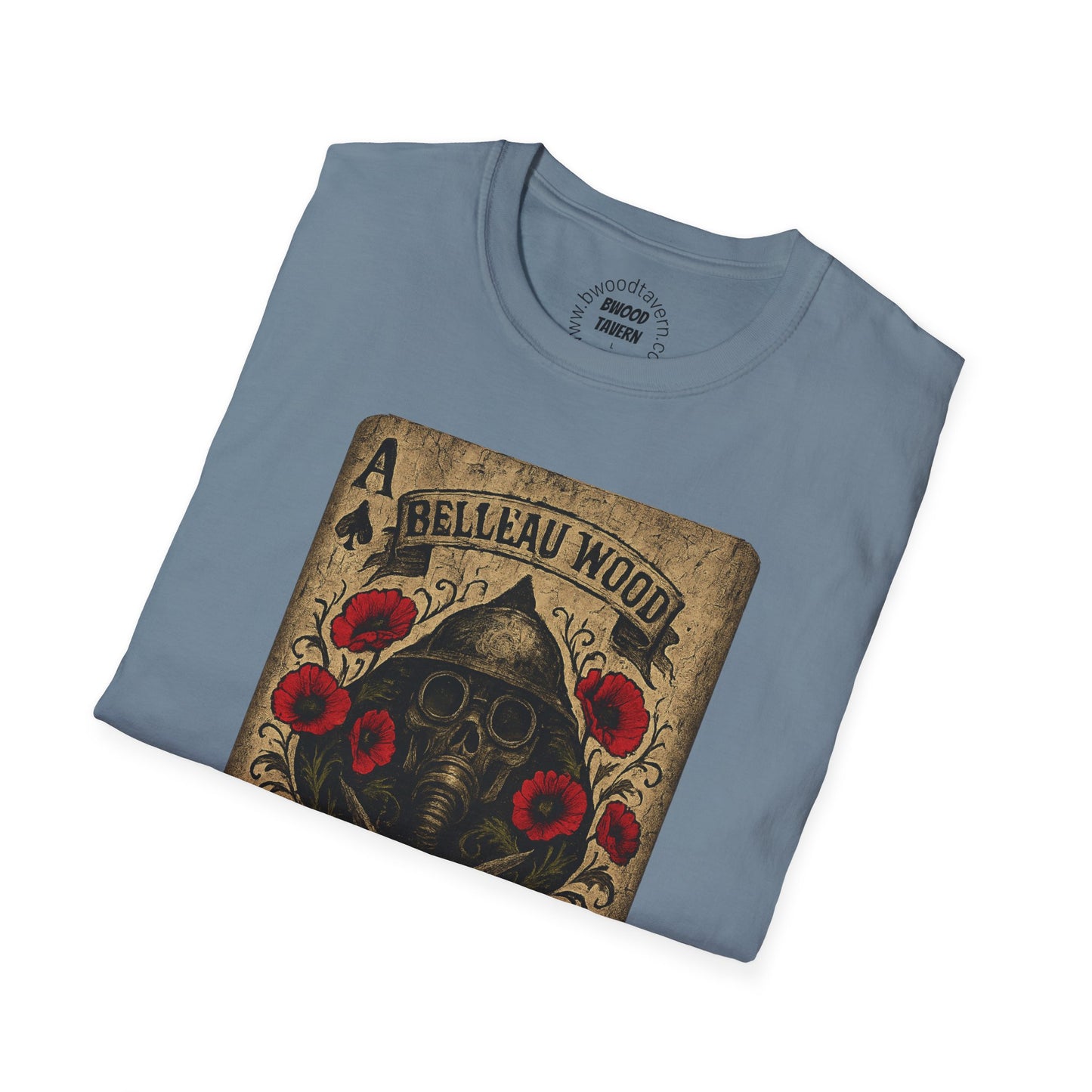 Ace of Spades Skull Unisex Softstyle T-Shirt