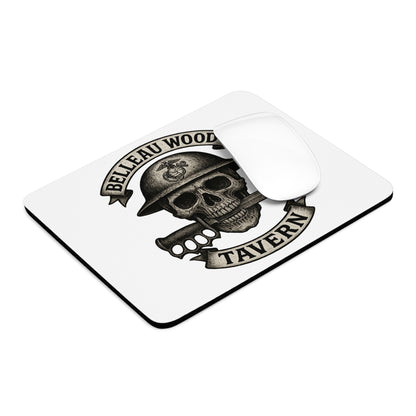 Custom Skull Graphic Mouse Pad - Belleau Wood Tavern Design
