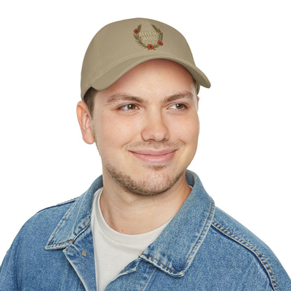 Belleau Wood Tavern Low Profile Baseball Cap — Vintage Wreath Logo Hat