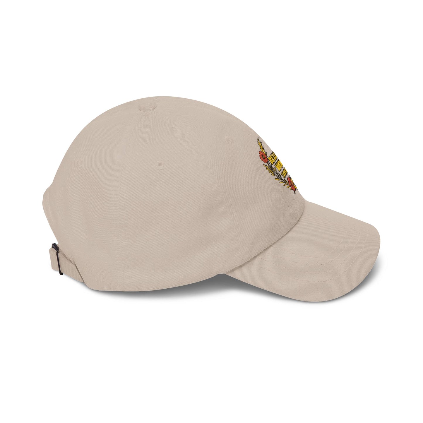 Beefcake Woodcycles Floral Logo Dad Cap