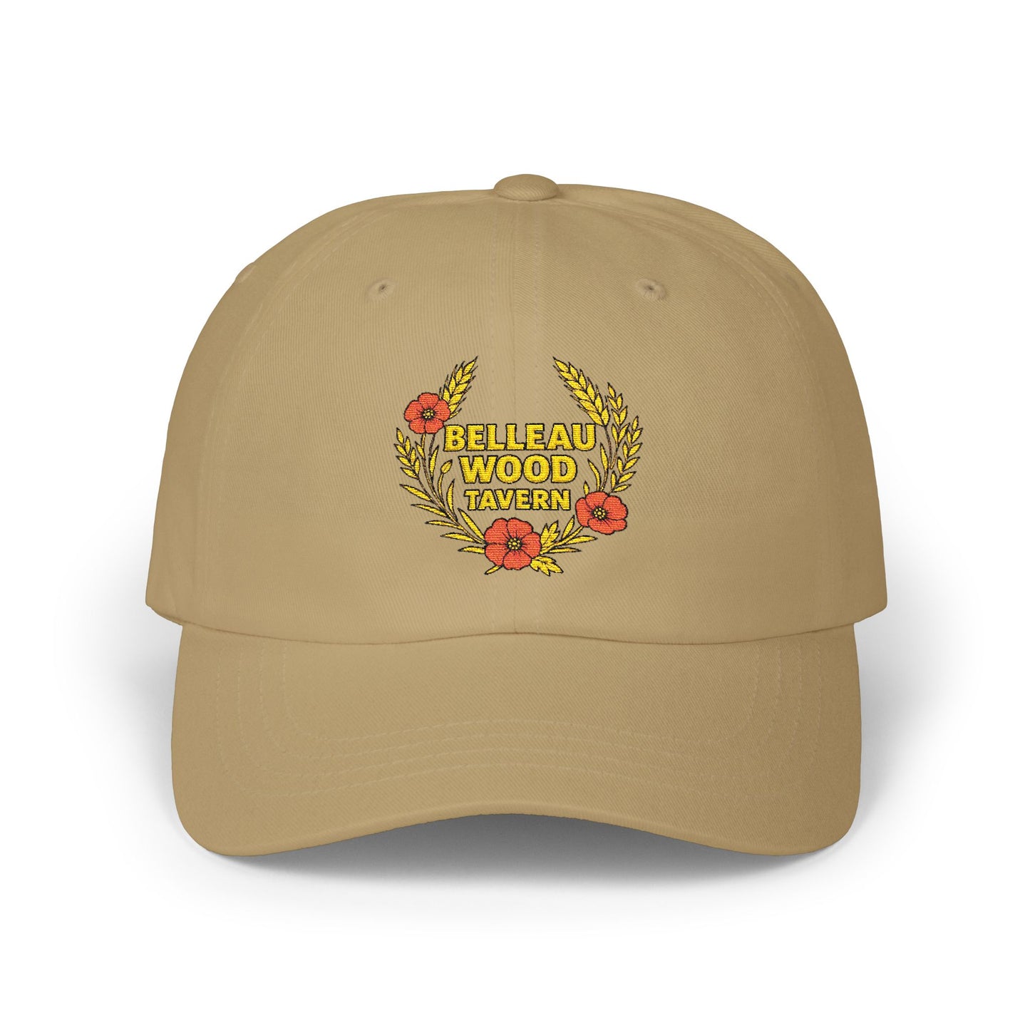 Beefcake Woodcycles Floral Logo Dad Cap