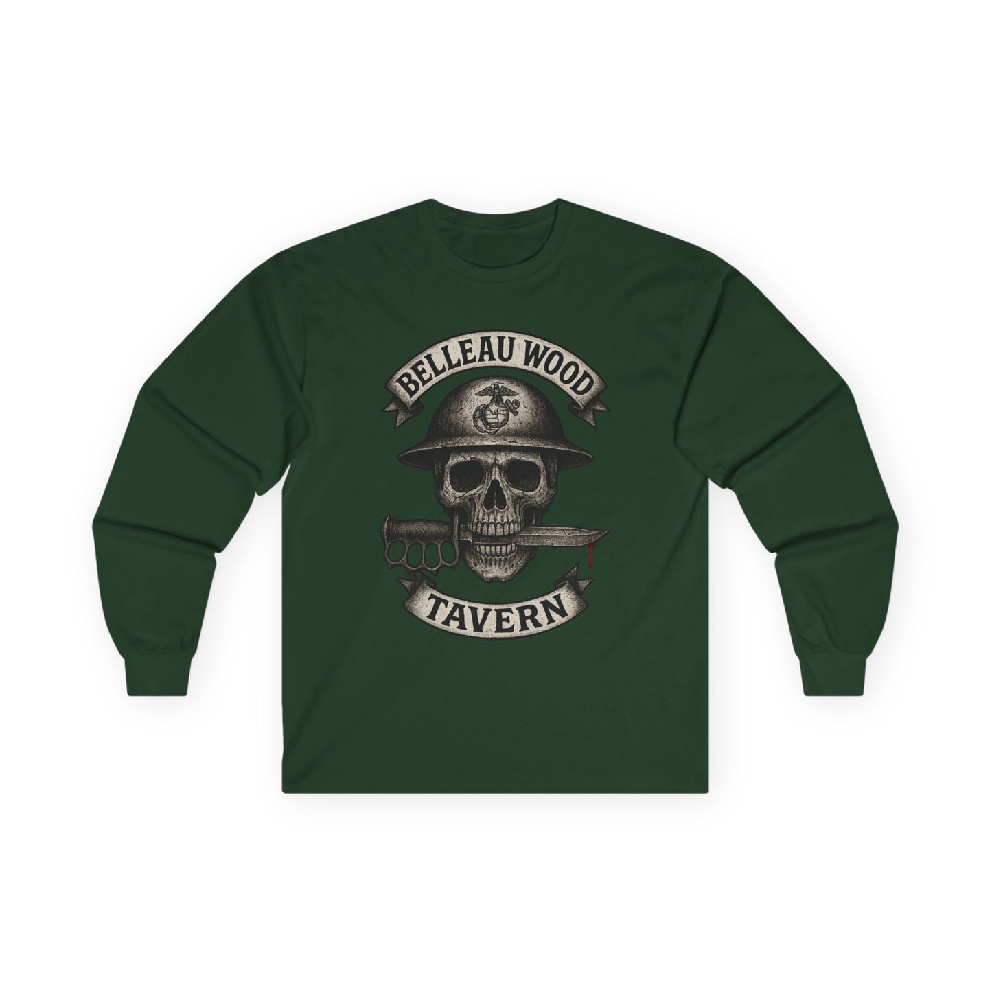 Skull Dagger- Sons of Bitches -Belleau Wood Tavern Long Sleeve Tee