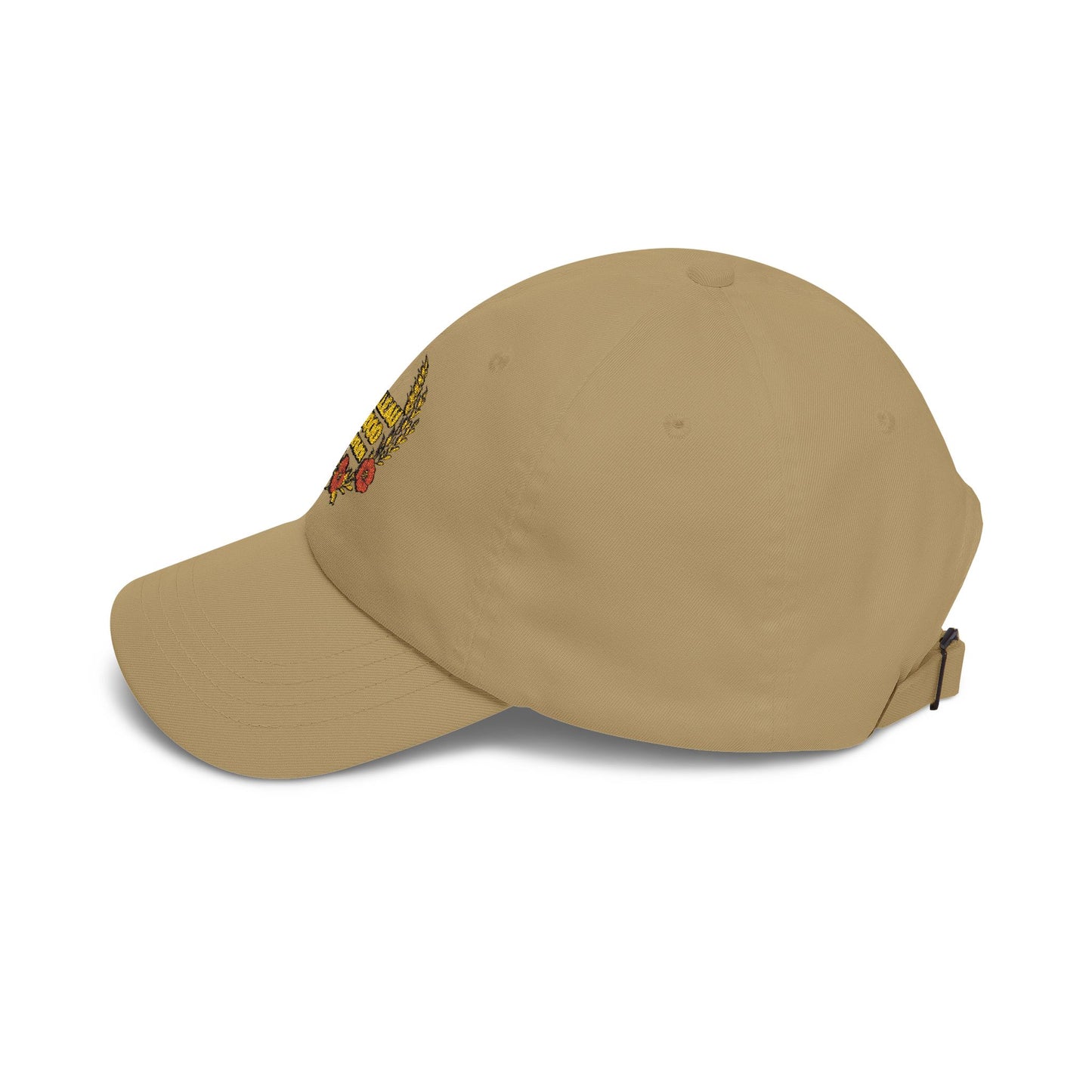Beefcake Woodcycles Floral Logo Dad Cap