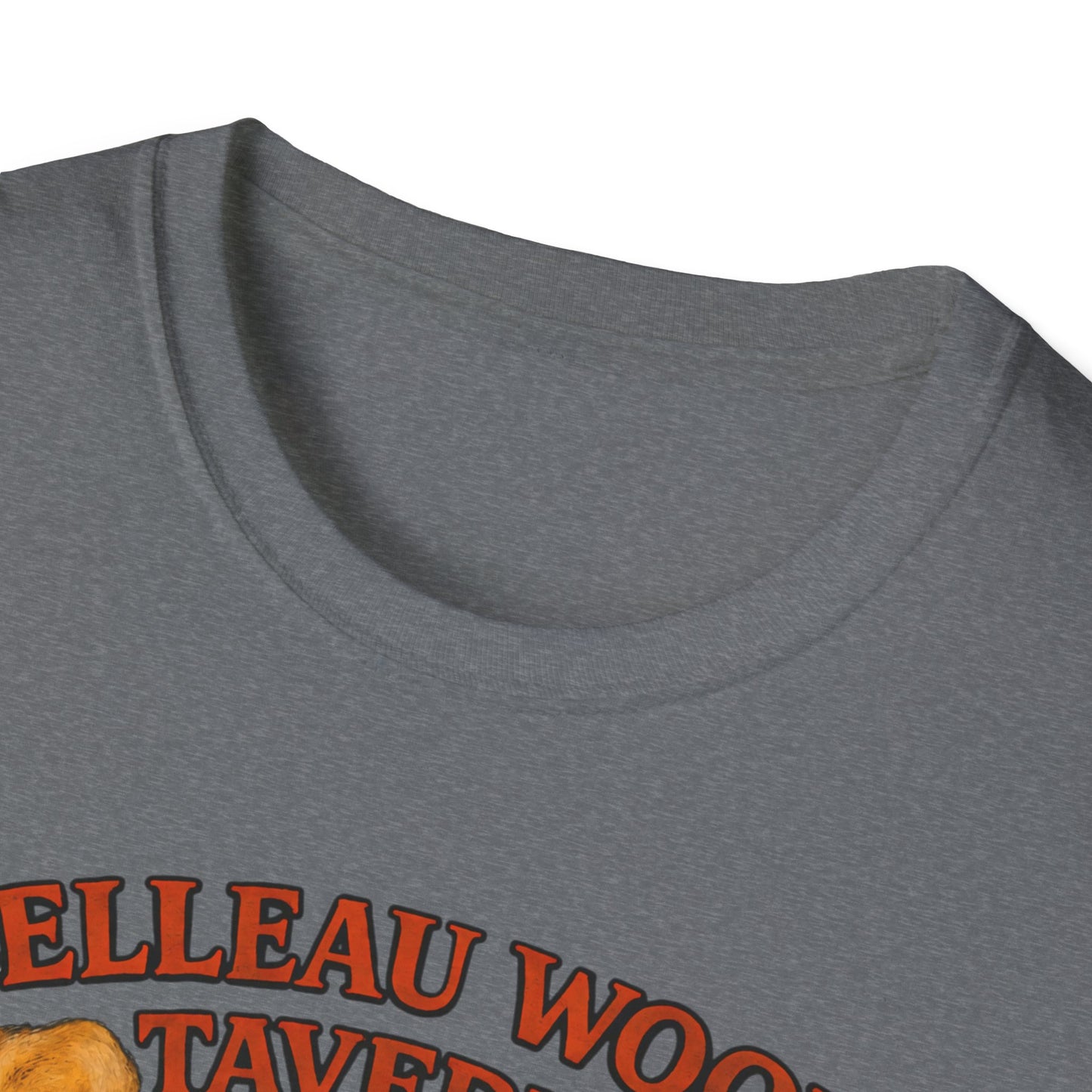 BELLEAU WOOD TAVERN Devil Dog USMC Unisex Softstyle T-Shirt, Vintage Graphic Tee