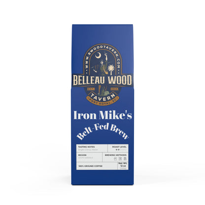 Belleau Wood Tavern Iron Mike's Belt-Fed Brew Coffee