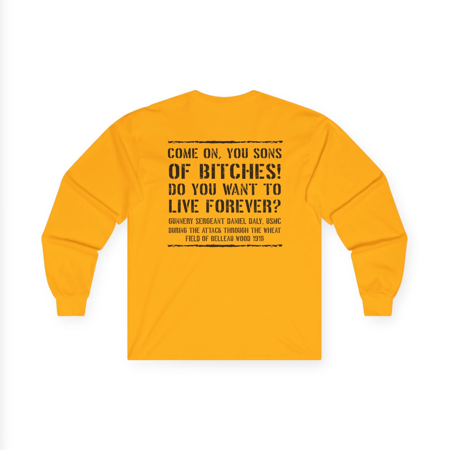 Skull Dagger- Sons of Bitches -Belleau Wood Tavern Long Sleeve Tee