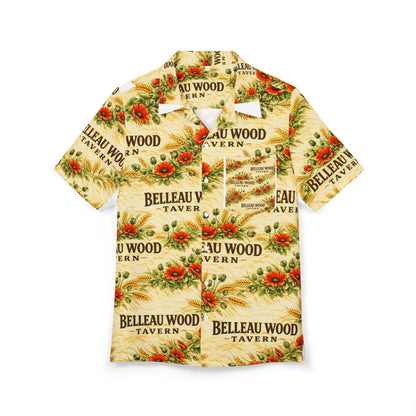 Belleau Wood Tavern Floral Hawaiian Shirt