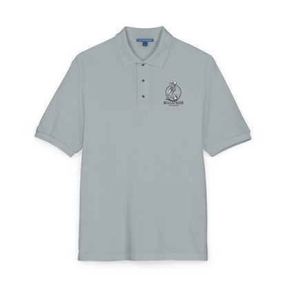 Belleau Wood Tavern USMC Bayoneting The Hun  Unisex Polo Shirt