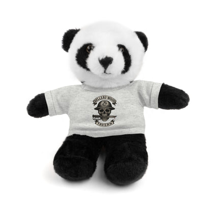 Personalized Stuffed Animal with Belleau Wood Skull T-Shirt Design