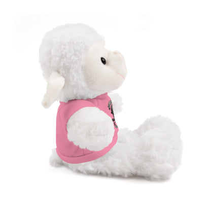 Personalized Stuffed Animal with Belleau Wood Skull T-Shirt Design
