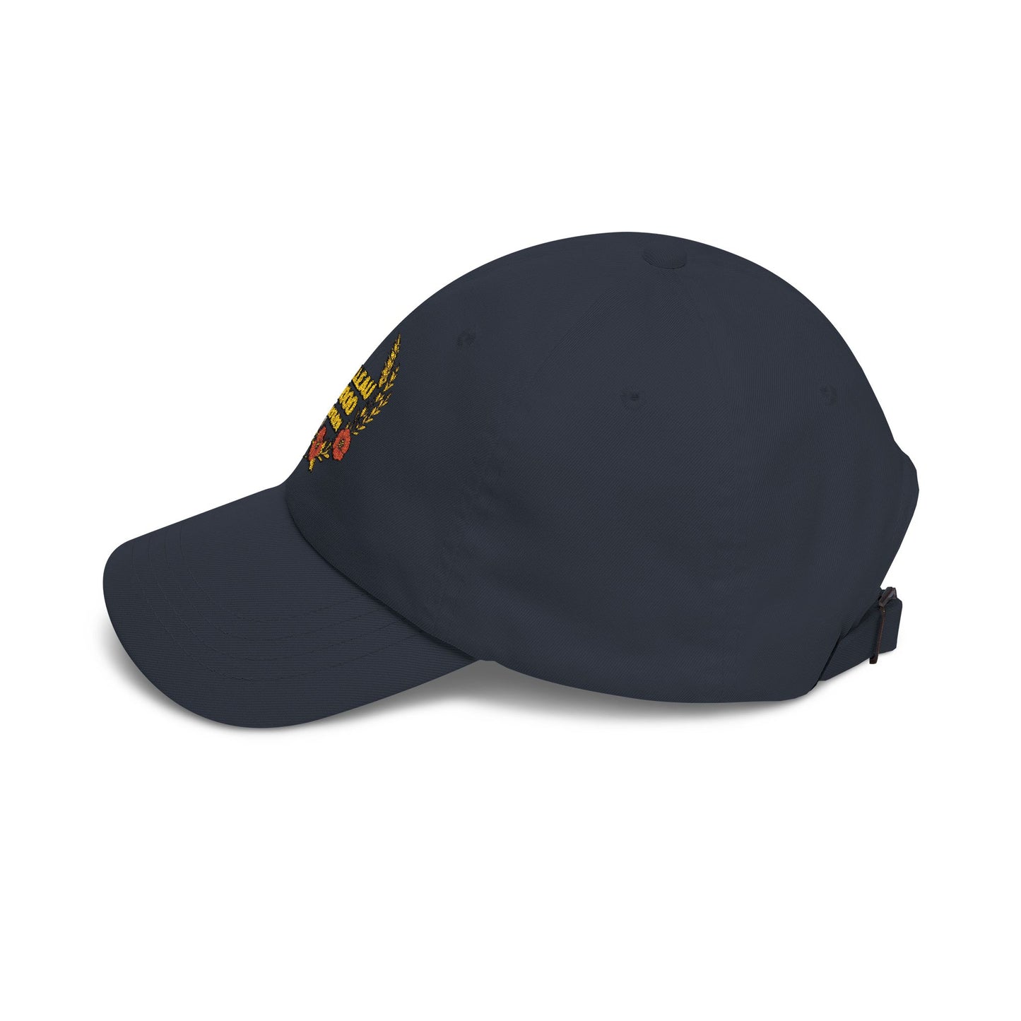 Beefcake Woodcycles Floral Logo Dad Cap