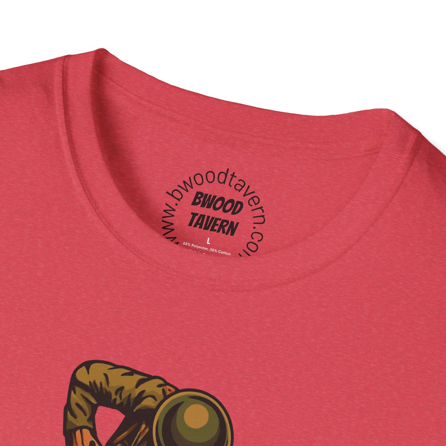 Marine Bayonetting Hun Unisex Softstyle T-Shirt