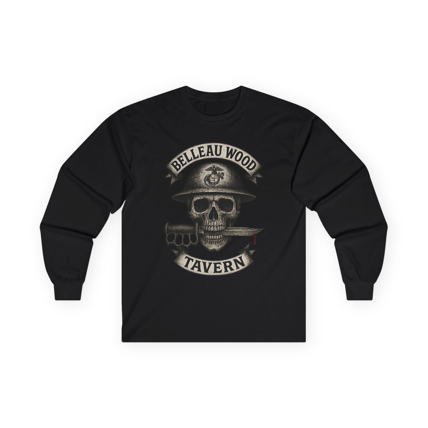 Skull Dagger- Sons of Bitches -Belleau Wood Tavern Long Sleeve Tee